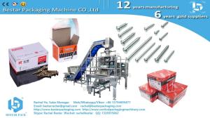Wholesale How to pack 500g hardware screw nails into box automatically from china suppliers