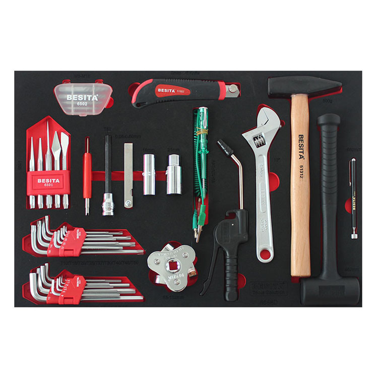 228pcs BESITA Maintenance Trolley Tool Kit Dustproof For Auto Maintenance use