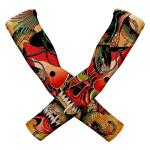 Outdoor Sunscreen Sport Breathable Arm Sleeves Polyester Lycra Cool Dry Handsock