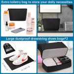 Large Capacity Carry On Overnight Bag Dustproof Waterproof Duffel Travel Bag
