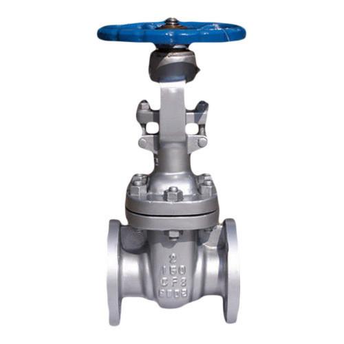 CF8 1.6MPa 2 Inch Stainless Steel Gate Valve , Class 150 Flange End Manual Gate