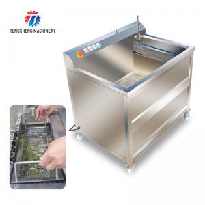 China 85KG Fruit and vegetable cleaning equipment Spinach washing machine small vegetable washing machine vegetable leaf clean on sale