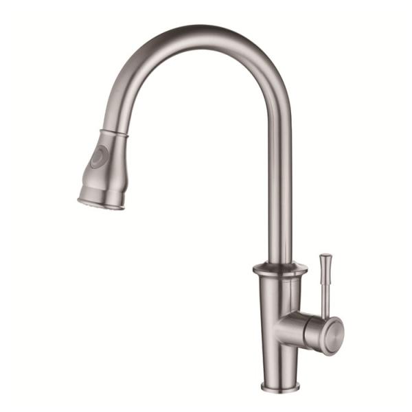 35mm Ceramic Stainless Steel Kitchen Faucet Cartridge Pull Down Kitchen Tap Mixer