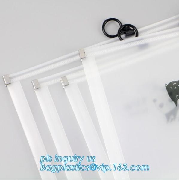 slider zipper bag pencil bags for stationery and office, Office and school