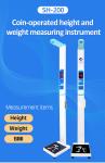 Electronic Coin-operated Weight and Height BMI Body Scale for Gym