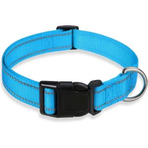 Wholesale Professional-Grade Reflective Dog Collar - Adjustable Nylon Pet Collar with Safety Features from china suppliers