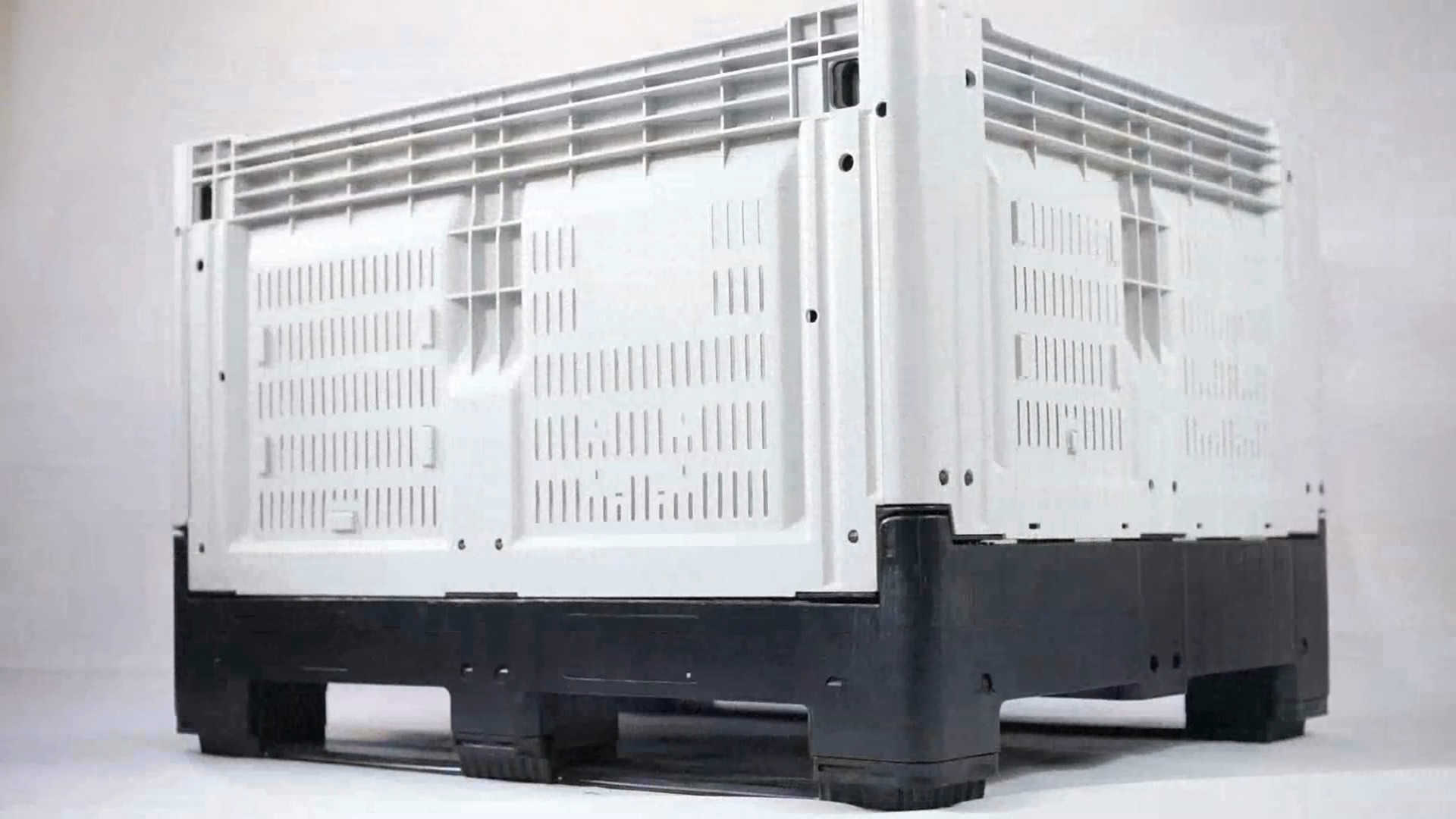 foldable pallet storage containers large plastic warehouse pallet box