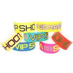 Customizable Printed Snap Closure Waterproof Tyvek Wristbands For Festival