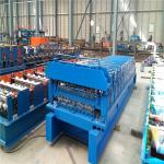 Corrugated Iron Sheet Metal Roof Roll Forming Machine With High Capacity