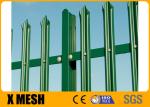 Green Powder Coated Palisade Fence Panels Pale Thickness 3mm For Thermal Power