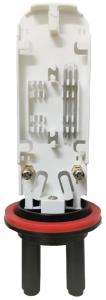 Wholesale Underground 12 Core Fiber Optic Splice Closure Joint Enclosure ABS IP68 from china suppliers