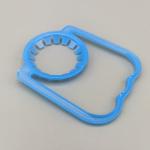 38mm Plastic Carry Handle For Pet Bear Milk Sauce Bottle Neck Ring Grip Flange