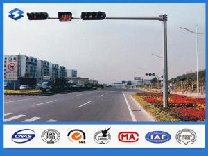Wholesale 3mm Thickness Polygonal Traffic Light Pole Hot Dip Galvanized With Astm A 123 from china suppliers