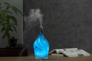 Wholesale 7 Color Changing LED Light Aromatherapy Essential Oil Diffuser air ultrasonic humidifier Light Wood color YD-039 from china suppliers