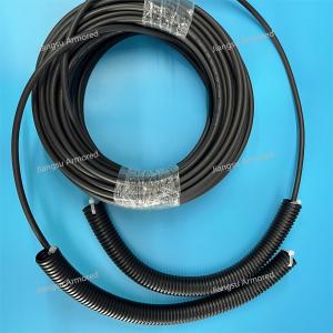 Wholesale 2F MM Armored CPRI Patch Cord FTTA 7.0mm Black LSZH PP Nylon Tube Nokia Equipment from china suppliers
