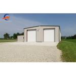 Customizable Size Steel Structure Prefabricated Hall Workshop with Aluminum