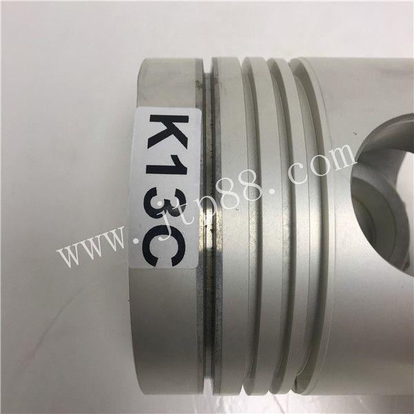 Excavator heavy engine K13C diesel engnien piston with pin& clip fit for 13216-2330