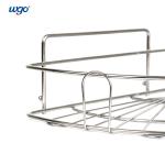 WGO Corner Shower Caddy Suction 30cm Wide ISO 9001 Corner Shower Storage