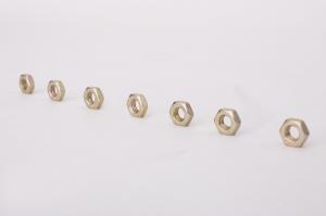 Wholesale Metric DIN 936 Thin Nut Low Profile Hex Nut 17H M8 To M52 Carbon Steel Nuts from china suppliers