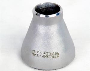 Wholesale 10x10inch Steel Pipe Reducer , Stainless Steel Concentric Reducer Pipe Fitting ASME B16.9 from china suppliers