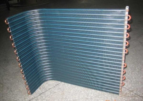 Blue Colour 8011 H22 0.14mm*270mm Hydrophilic Finstock Coated Aluminum /