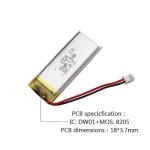 CB IEC62133 Approved Rechargeable Battery Pack 832248 920mAh 3.7V KC Certificate