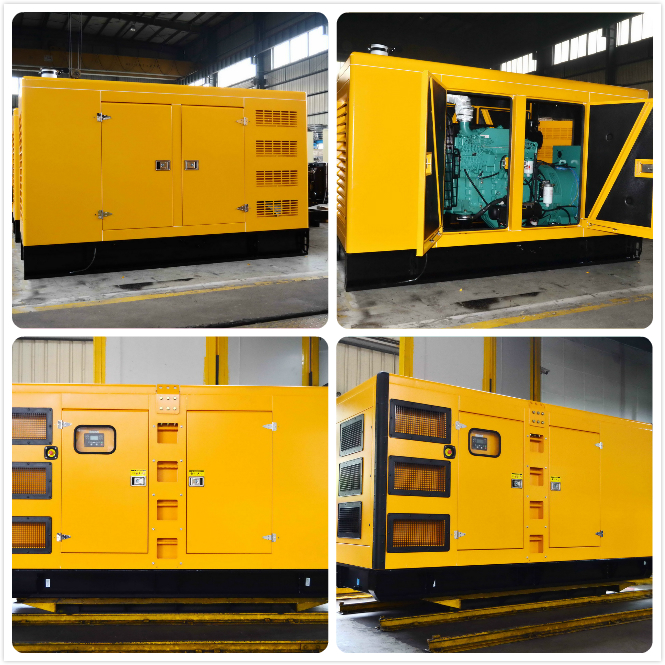 360A SDEC Prime Power Soundproof Diesel Generator Set SC9D310D2 6 Cylinder