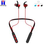 135mAH Noise Neckband Bluetooth Earphones English Voice Reminder