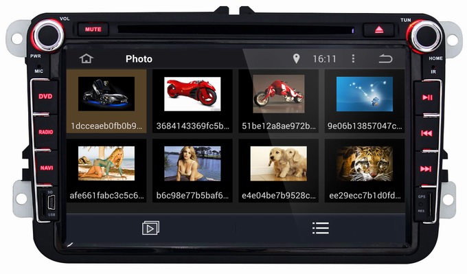 Ouchuangbo Pure Android 4.4 DVD Radio Stereo Bluetooth USB for Volkswagen Golf MK5 /Caddy