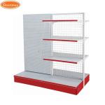 Customized Retail Display Racks Label Gondola Shelving Supermarket Beauty Supply