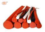Red Silicone Extruded Strip Rubber Foam Sponge O Ring Seal Cord