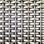 Fine Door Decoration Decorative Woven Wire Mesh In Antique Brass Metal 30m-100m