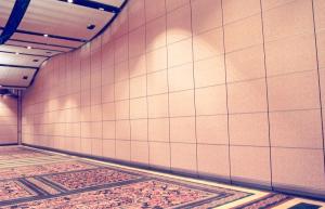 Wholesale Multi Color Hotel Movable Partition Walls Aluminium Frame Leather Surface from china suppliers