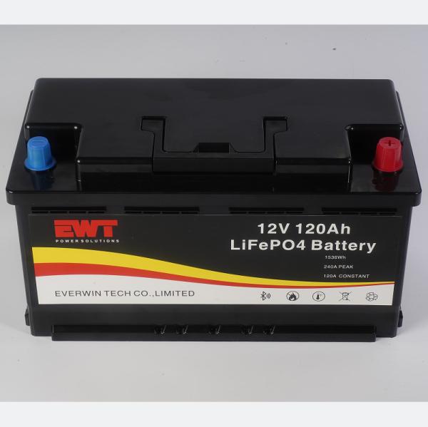 12V 120Ah LiFePO4 Battery Pack for Energy Storage Rechargeable Nominal Voltage