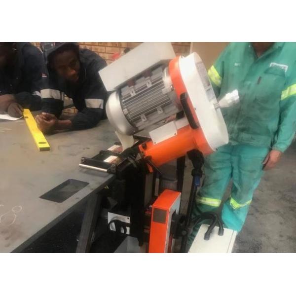 Self Working Plate Metal Milling Machine 80mm Portable Automatic 60degree