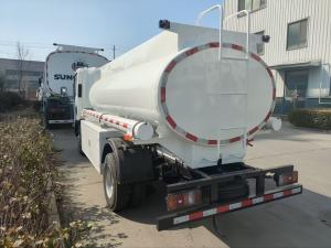 Wholesale SINOTRUK HOWO 4X2 Transporting Oil Tank Truck SINOTRUK HOWO 5-6CBM from china suppliers