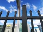 Iso 9001 Steel Picket Fence Wrought Picket Top Garden 6 Ft Tall Durable