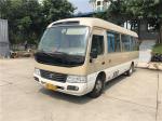 Engine 2.7L 113kw Toyota Coaster Used Passenger Bus 23 Seats 2014