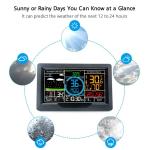 Indoor Outdoor Weather Station Wireless With Humidity Temperature Barometer