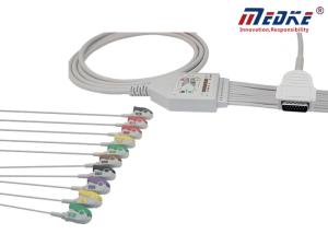 Wholesale IEC Fixed Pinch Atria 3000 012-0844-01 EKG Machine Cable from china suppliers