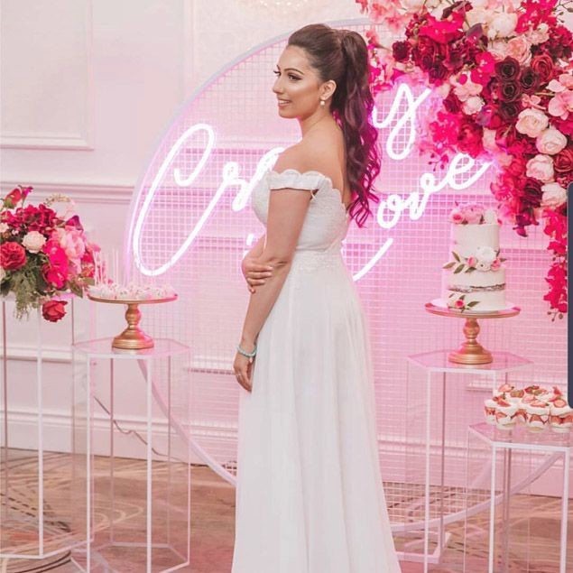 Unbreakable Neon Wedding Backdrop With Lights Wedding Backdrop Curtain Led Wedding Sign Balloon Backdrop Stand