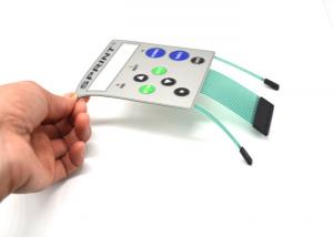 Wholesale Printer Controller LED Membrane Switch With Tactile Embossed Buttons from china suppliers