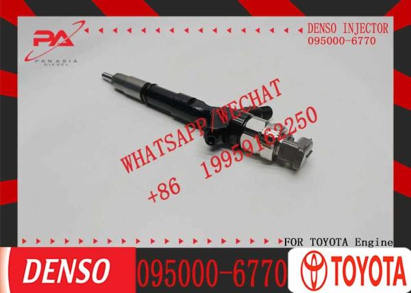 095000-6770 Diesel Common Rail Fuel Injector 095000-6771 23670-30150 For Toyota