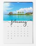 CCNB Printing Monthly Calendar Christmas Countdown Desk Calendar OEM