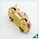 Full Crystal Car Shape Trinket Box Charm Home decoration Trinket Box SCJ184