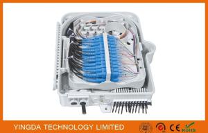 Wholesale 24 Cores Fiber Optic Distribution Box For Uncut Cable , Mid Span Access FTTH Fibre Splice Box from china suppliers