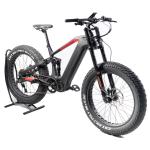 26 Inch 1000W Mid Drive Motor Carbon Fiber Electric Mountain Bike with Disc