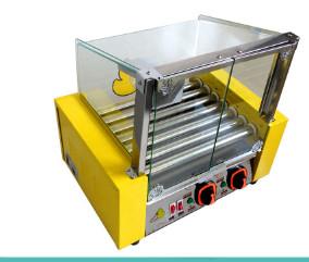 Wholesale 7 Rolls Hot Dog Roller Machine , 1.69kw Electric Sausage Grill from china suppliers
