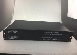 Wholesale OEM/ODM 16 Channel HDTVI video to fiber converter , Single mode fiber 720p hd video converter from china suppliers