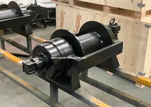 Wholesale 10 ton hydraulic mooring winch with cable for crane loader escavador dumper tractor from china suppliers